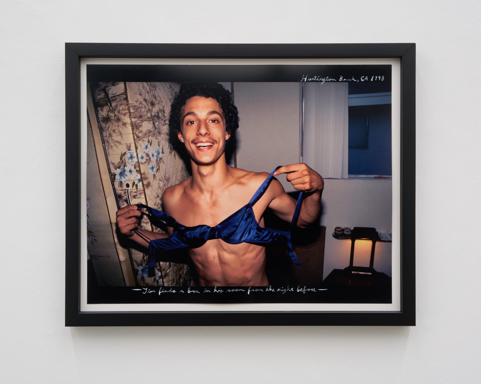 Ed Templeton, Jim Greco with a stray bra, Huntington Beach, 1998