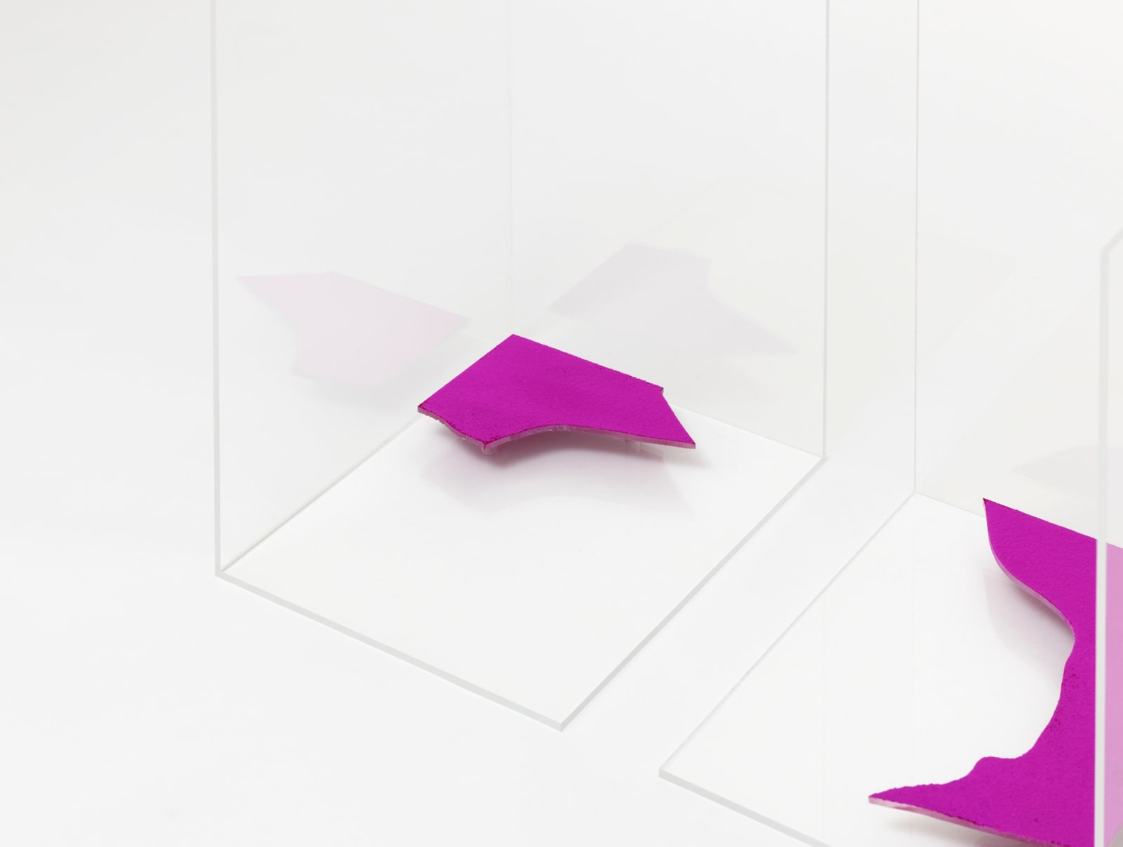 Charlotte Brüel, Invisible sculpture Bifurcated sculpture with pointed forms, 2022