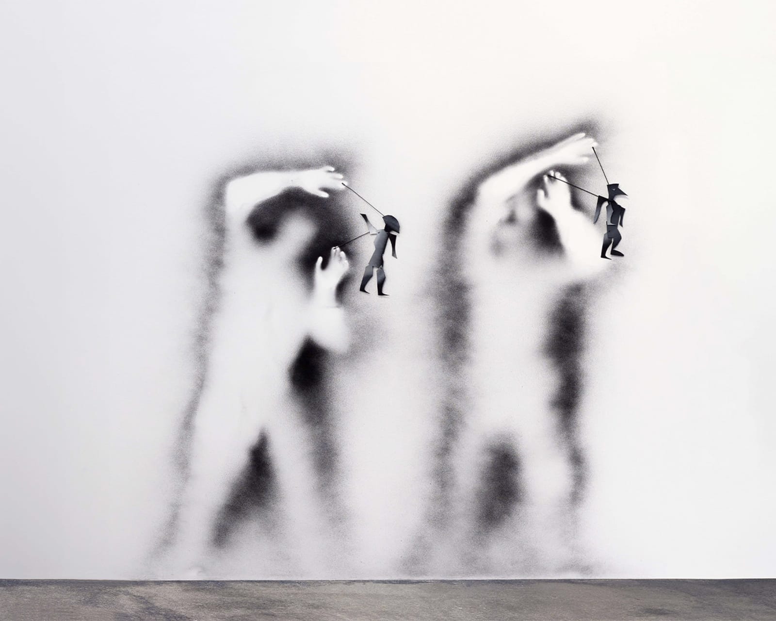 Carlos Amorales, Negative nature (Puppet masters), 2018