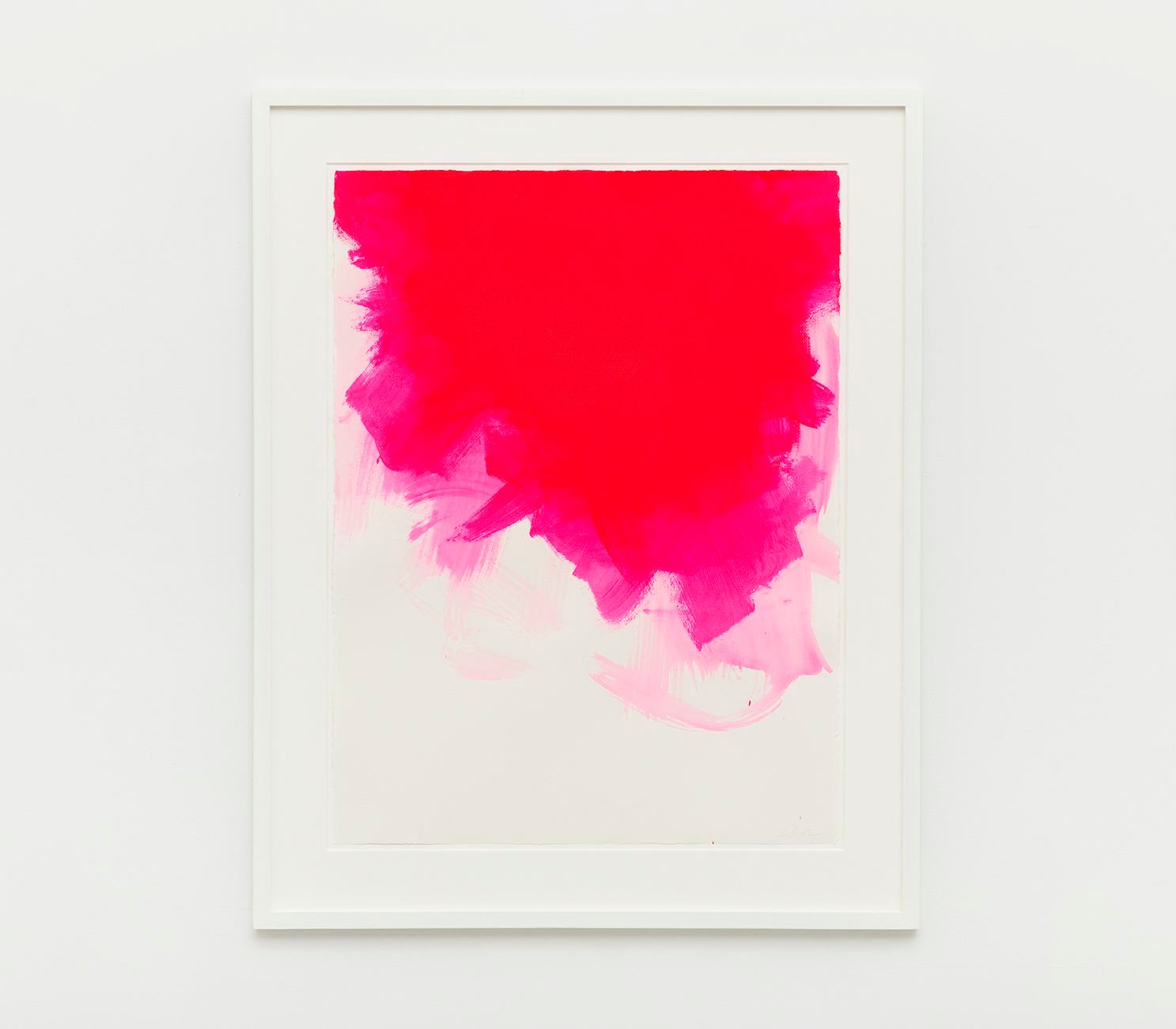 Gardar Eide Einarsson, Fluorescent Pink (Paper) I, 2015