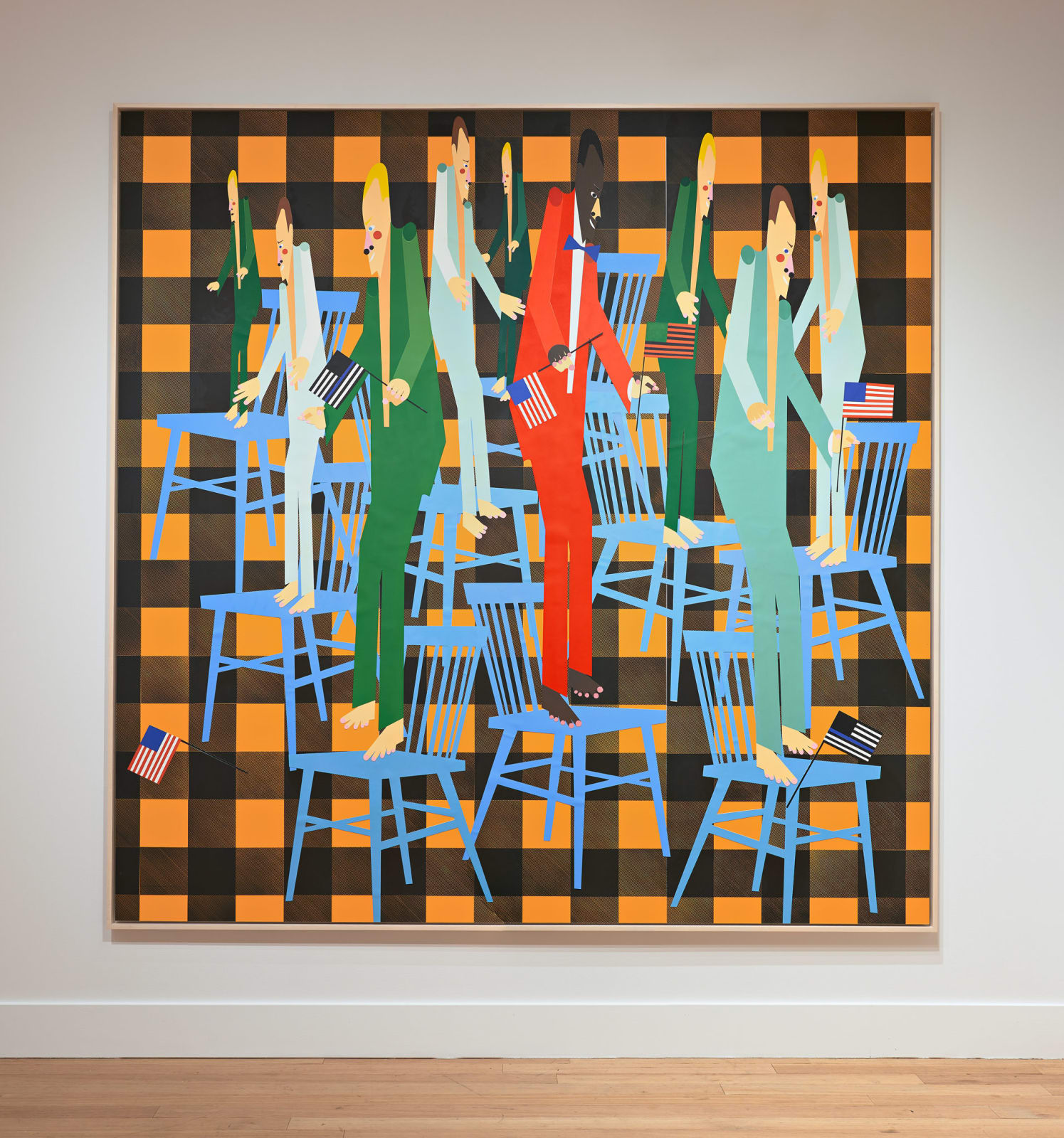 Nina Chanel Abney, A General Admission, 2020