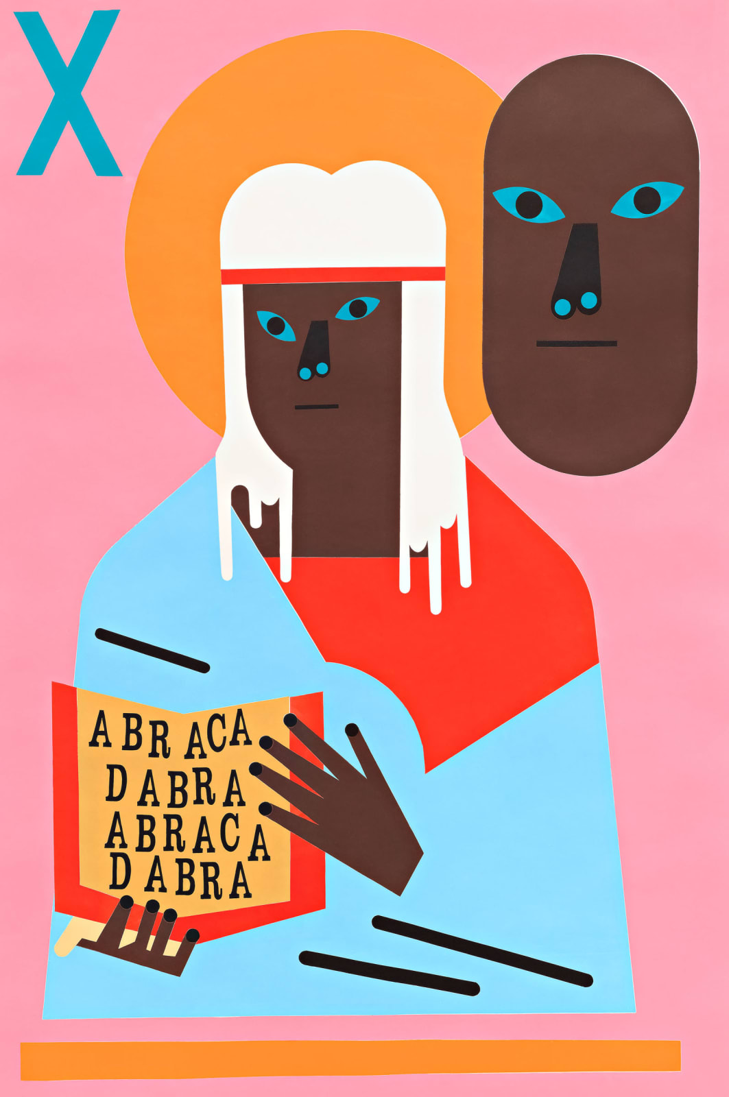 Nina Chanel Abney, Magic, 2024