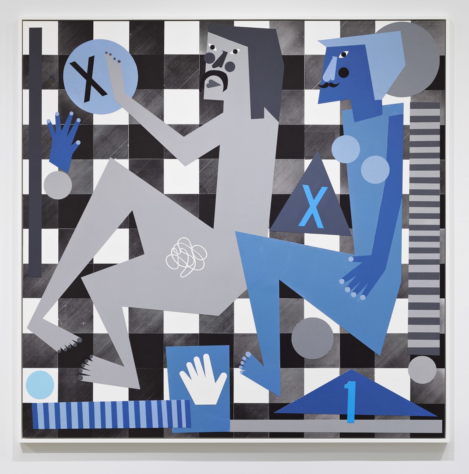 Nina Chanel Abney, WHITE, 2021