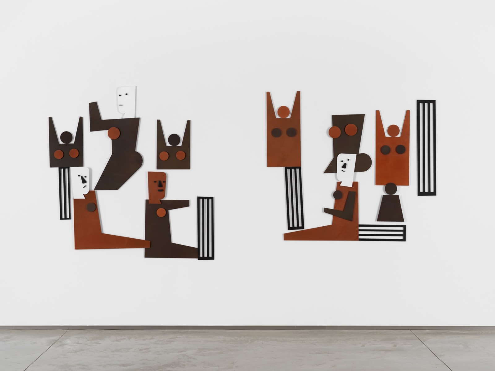 Nina Chanel Abney, Gated Community, 2024