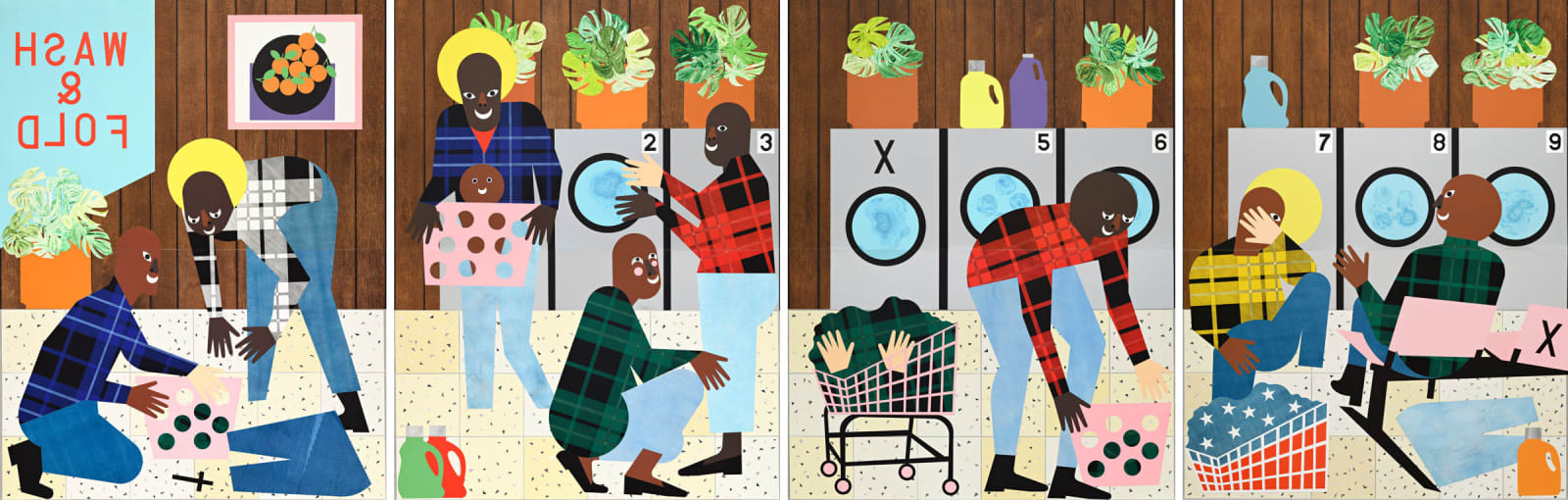 Nina Chanel Abney, Loads of Grace, 2024