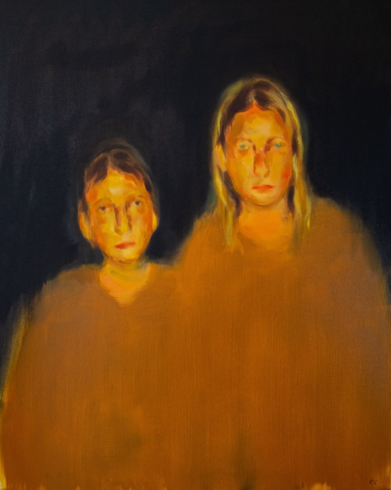 Cathleen Clarke, Cousins in Yellow, 2022