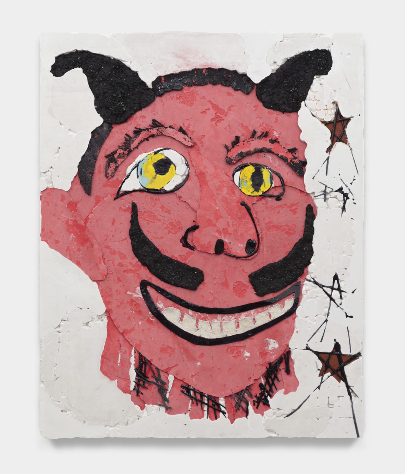 Erin Lee Jones, Paper Mache Devil, 2021