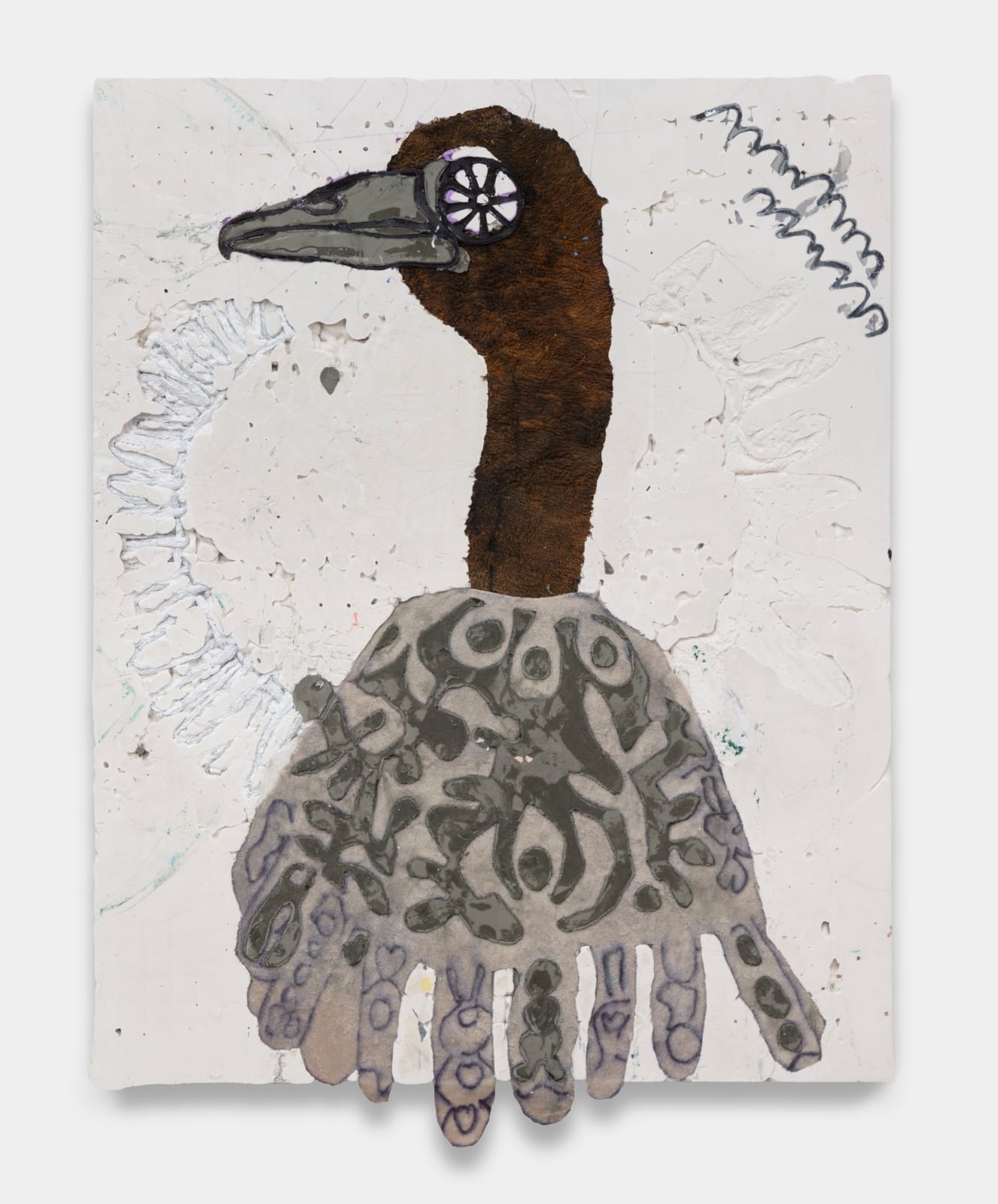 Erin Lee Jones, Baby Phoenix (in a vintage appliquéd cape), 2021