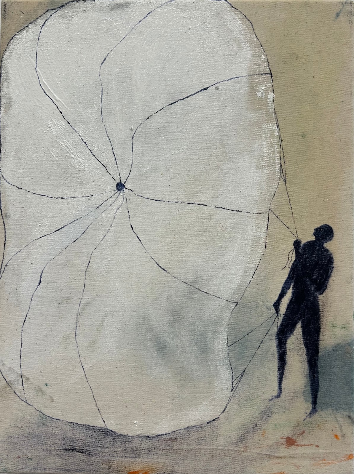 Eiko Gröschl, Flugversuch (7) (Klein), 2024