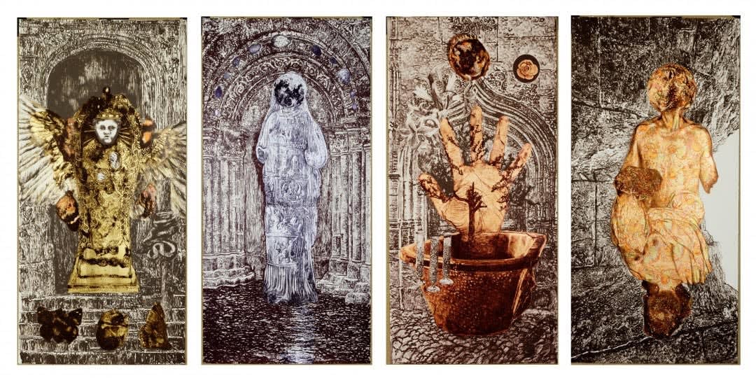 Ann McCoy, The Alchemical Doors for C. A. Meier, 1991