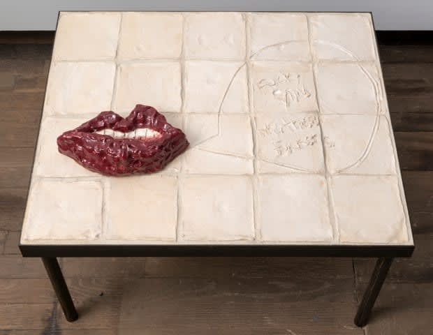 Liz Craft, Ashtray Table, 2014