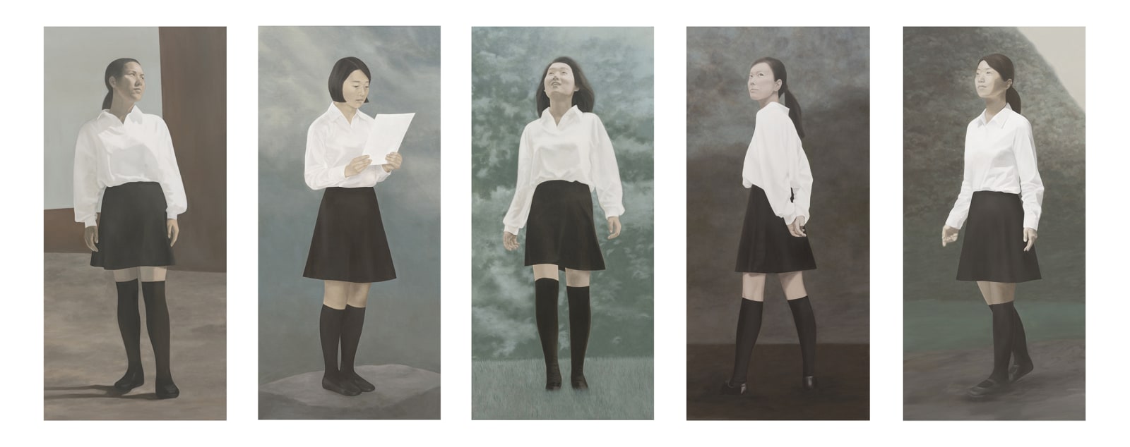 Sunny Kim, Girls in Uniform Series, 2017