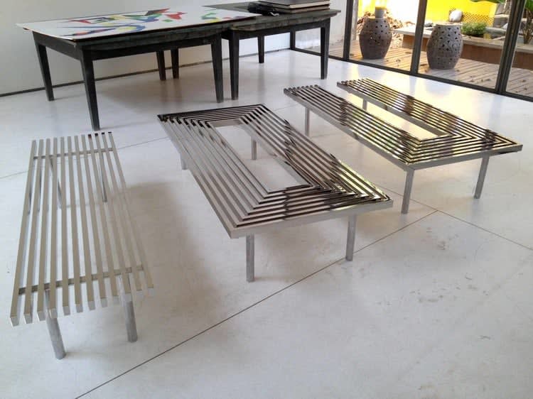 Rirkrit Tiravanija, IOU Benches, 2012