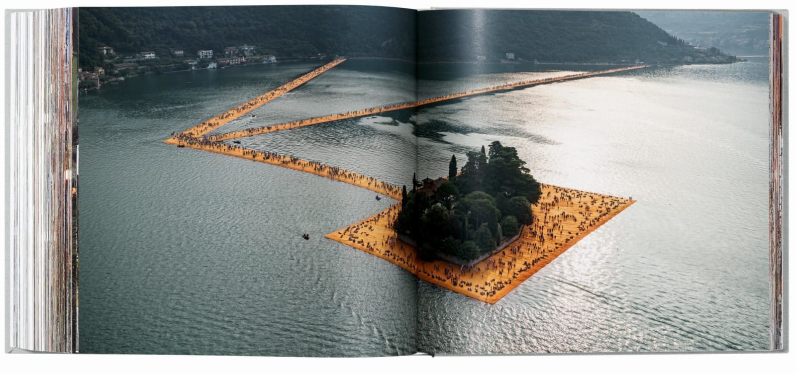 Christo and Jeanne-Claude, The Floating Piers. Art Edition No. 61–160 (Lithograph), 2017