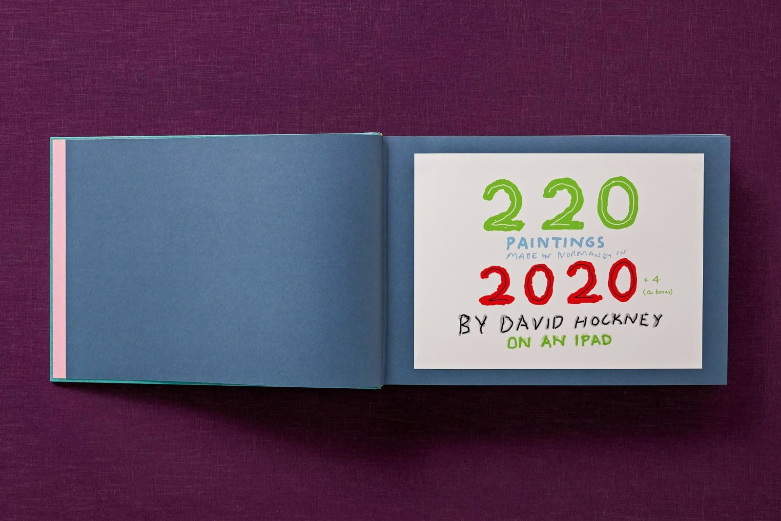 David Hockney, 220 for 2020. Art Edition No. 201–300 ‘Two Chairs and Rain on Window’, 2022