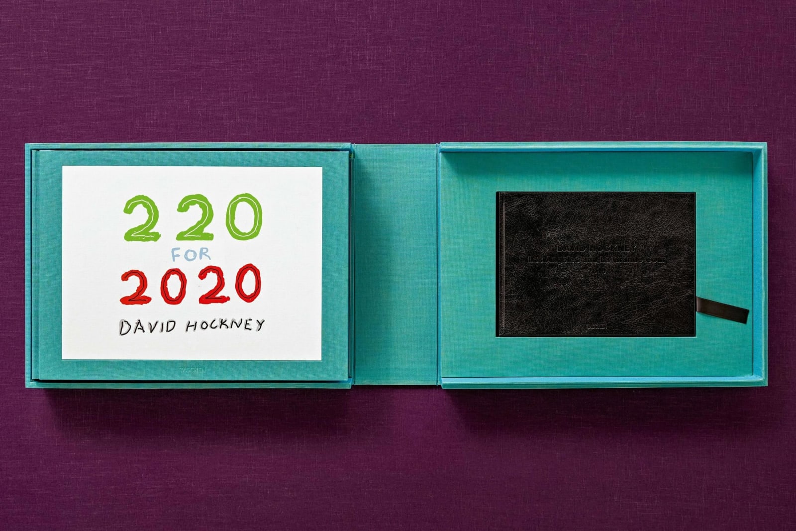 David Hockney, 220 for 2020. Art Edition No. 1–100 ‘Spilt Ink with Tests’, 2022