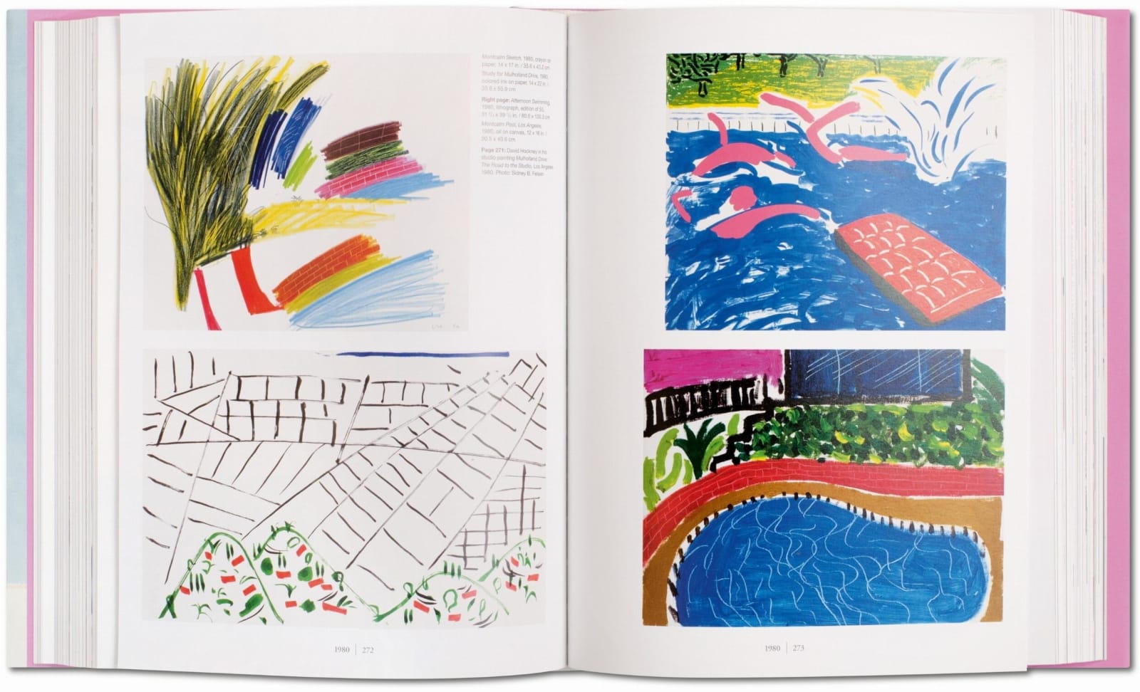 David Hockney, A Bigger Book. Art Edition No. 1–250 ‘Untitled, 329’, 2014