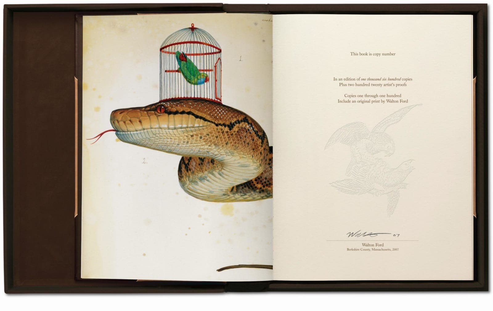 Walton Ford, Pancha Tantra. Art Edition, 2007