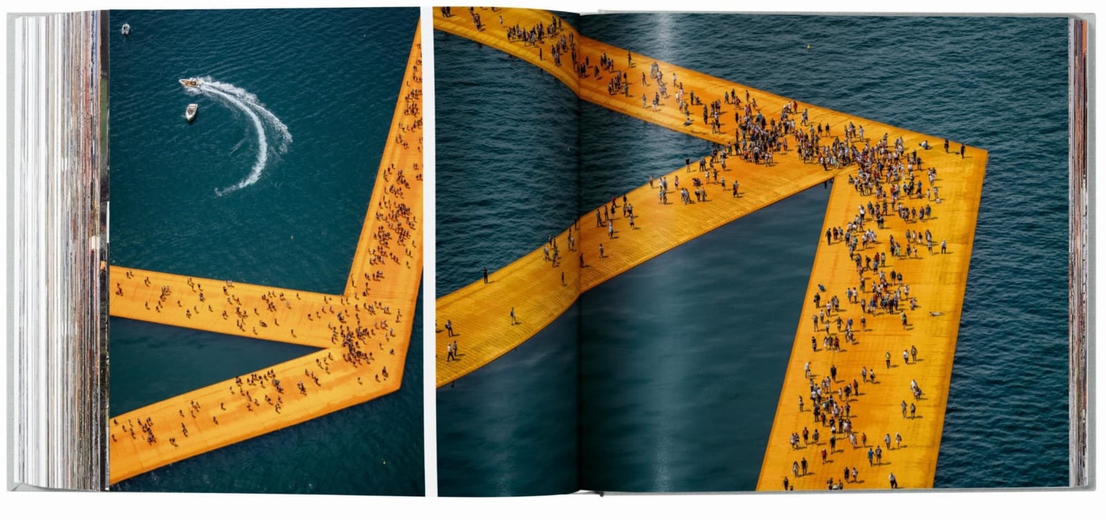 Christo and Jeanne-Claude, The Floating Piers. Art Edition No. 61–160 (Lithograph), 2017