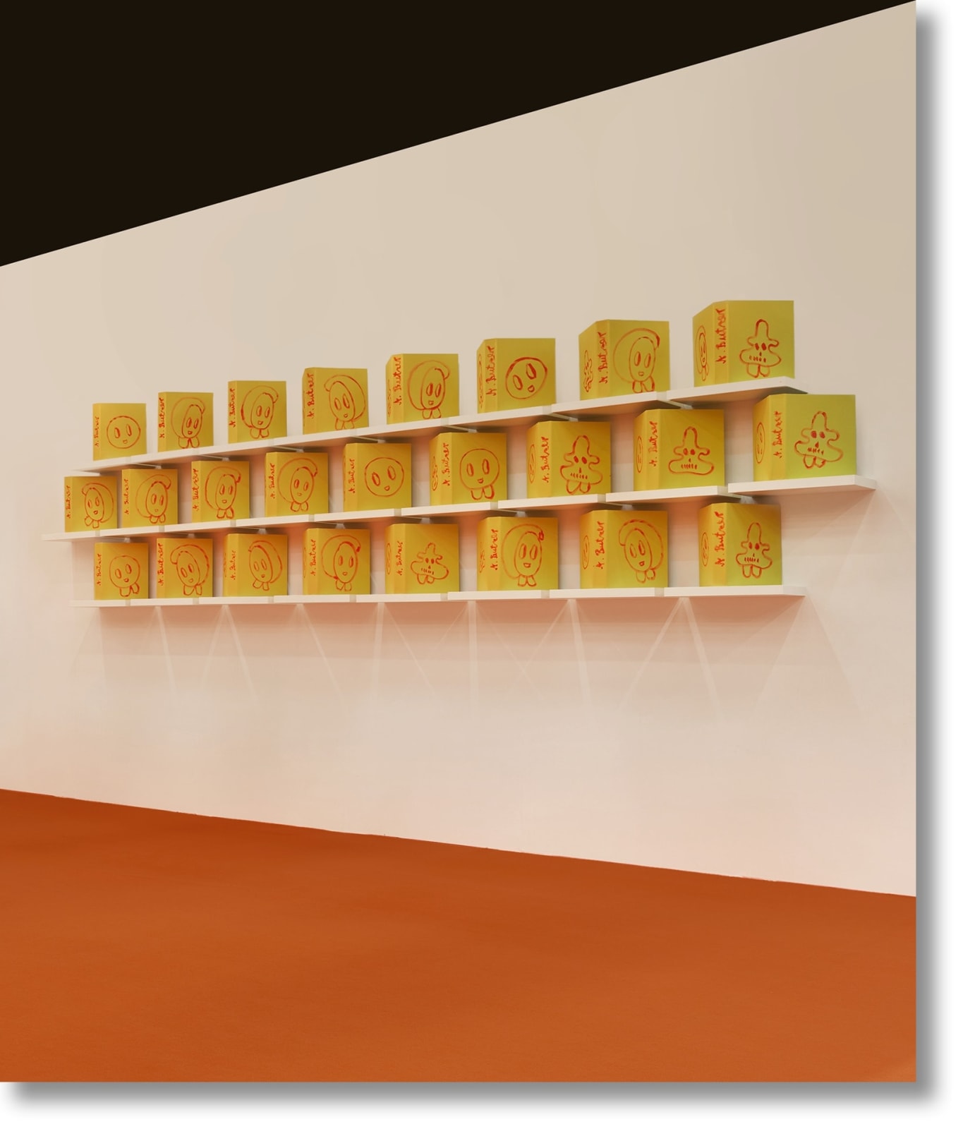 André Butzer, Art Edition No. 1–25 ‘Overpainted Covers’, 2020