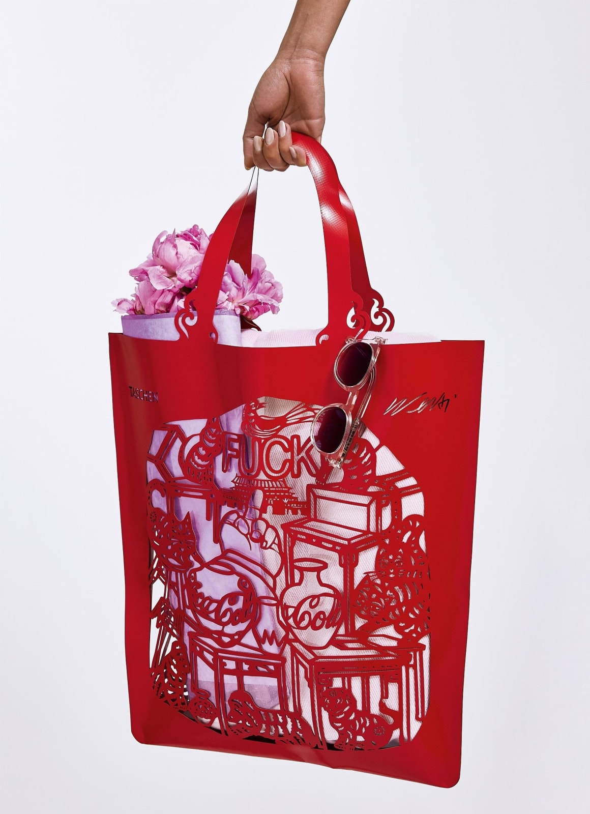 Ai Weiwei, The China Bag ‘Cats and Dogs’, 2020