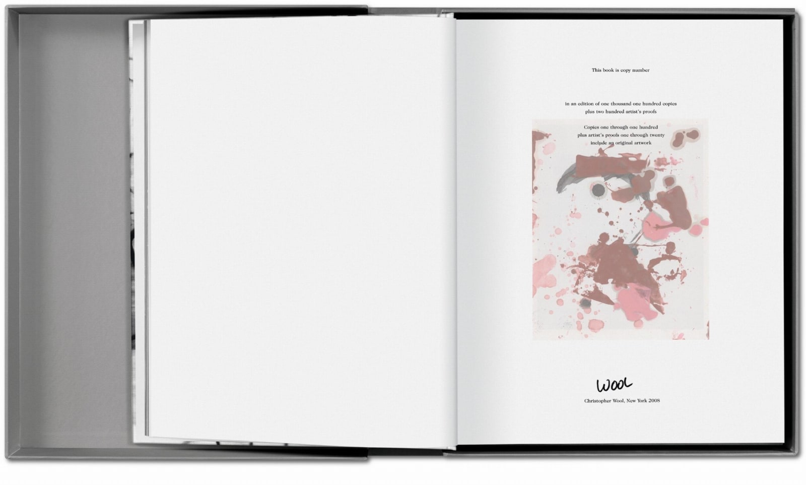 Christopher Wool, Art Edition, 2008