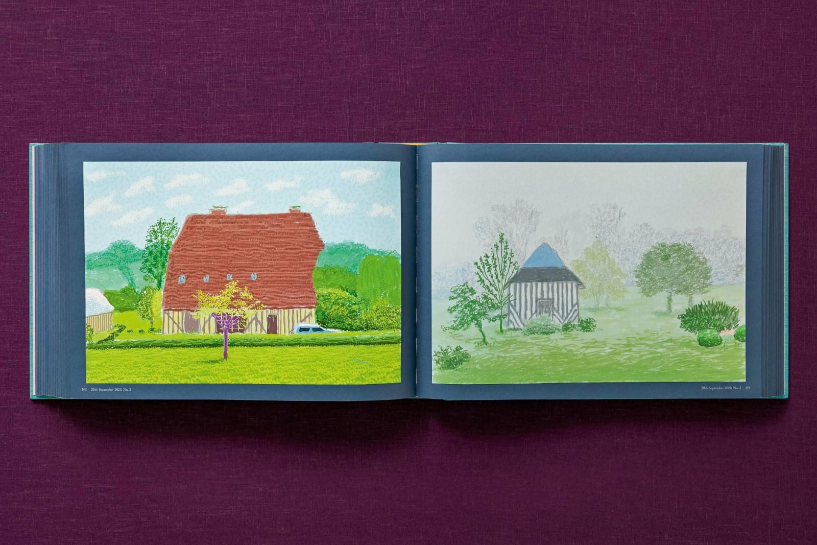 David Hockney, 220 for 2020, 2022