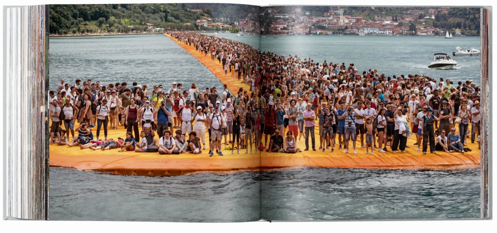 Christo and Jeanne-Claude, The Floating Piers. Art Edition No. 61–160 (Lithograph), 2017