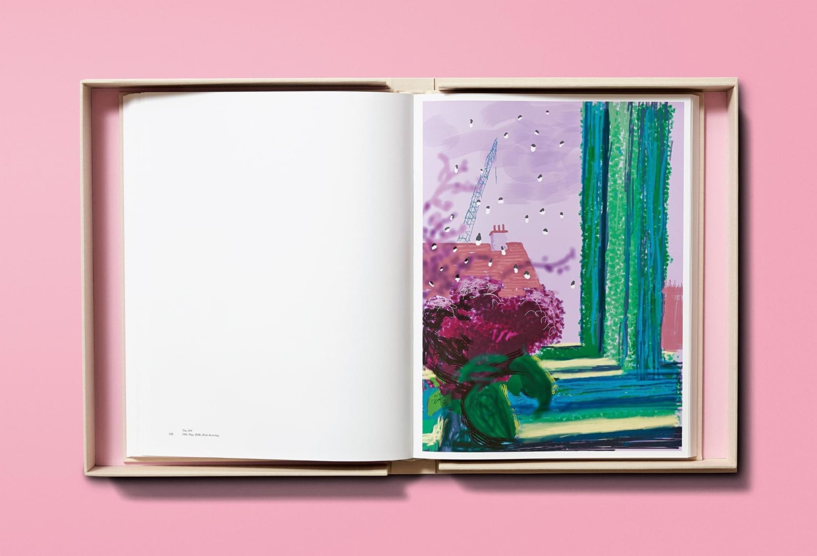 David Hockney, My Window. Art Edition (No. 1–250) ‘No. 535’. 28th June 2009, 2020