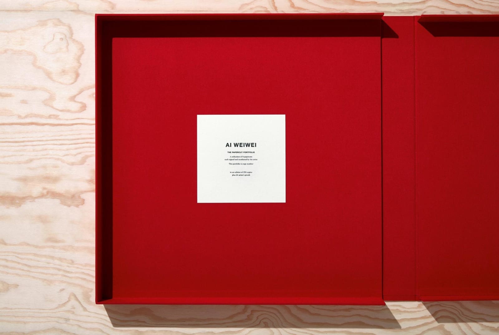 Ai Weiwei, The Papercut Portfolio, 2019