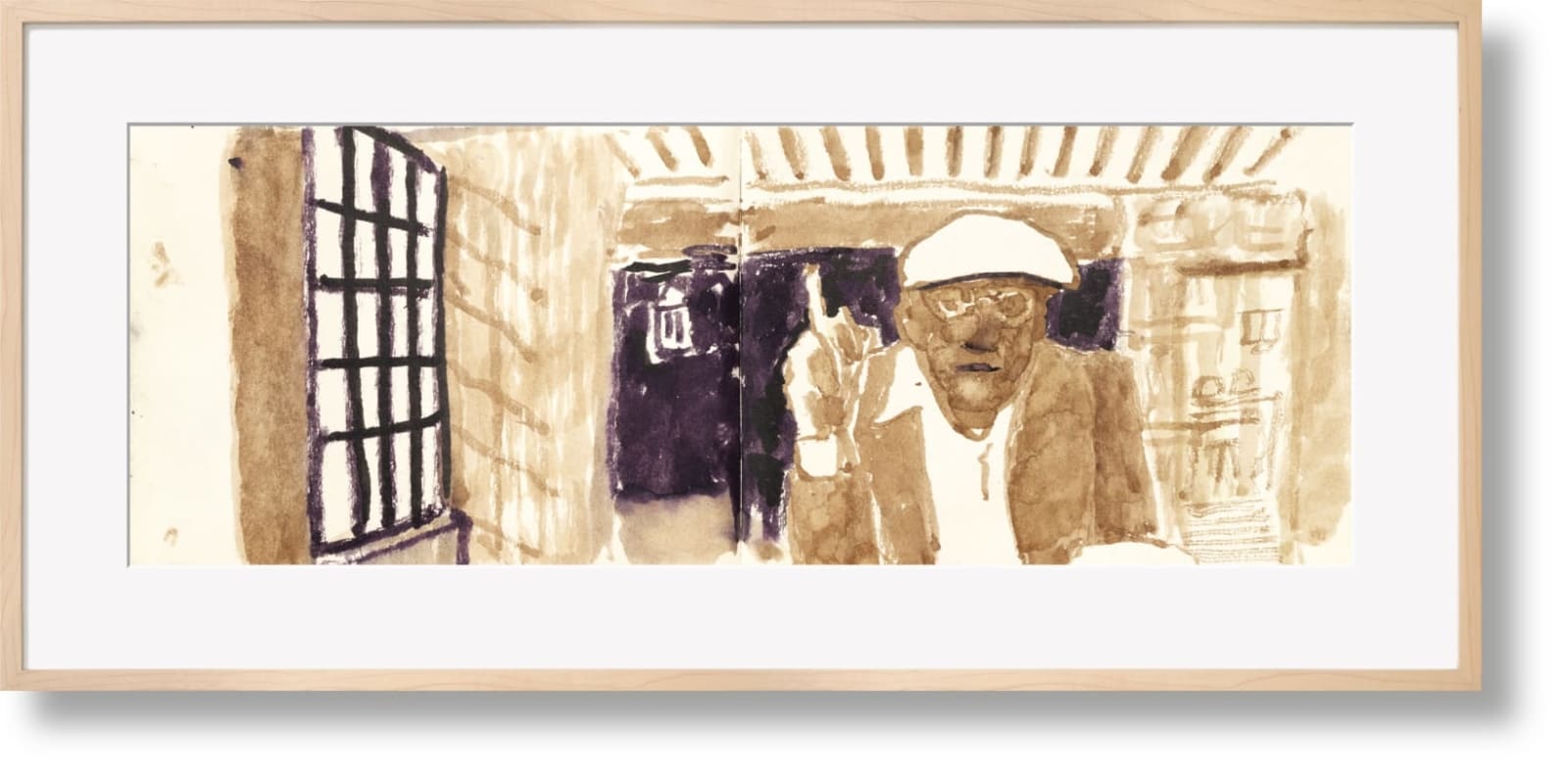 David Hockney, 220 for 2020. Art Edition No. 101–200 ‘Self-Portrait in My Living Room’, 2022