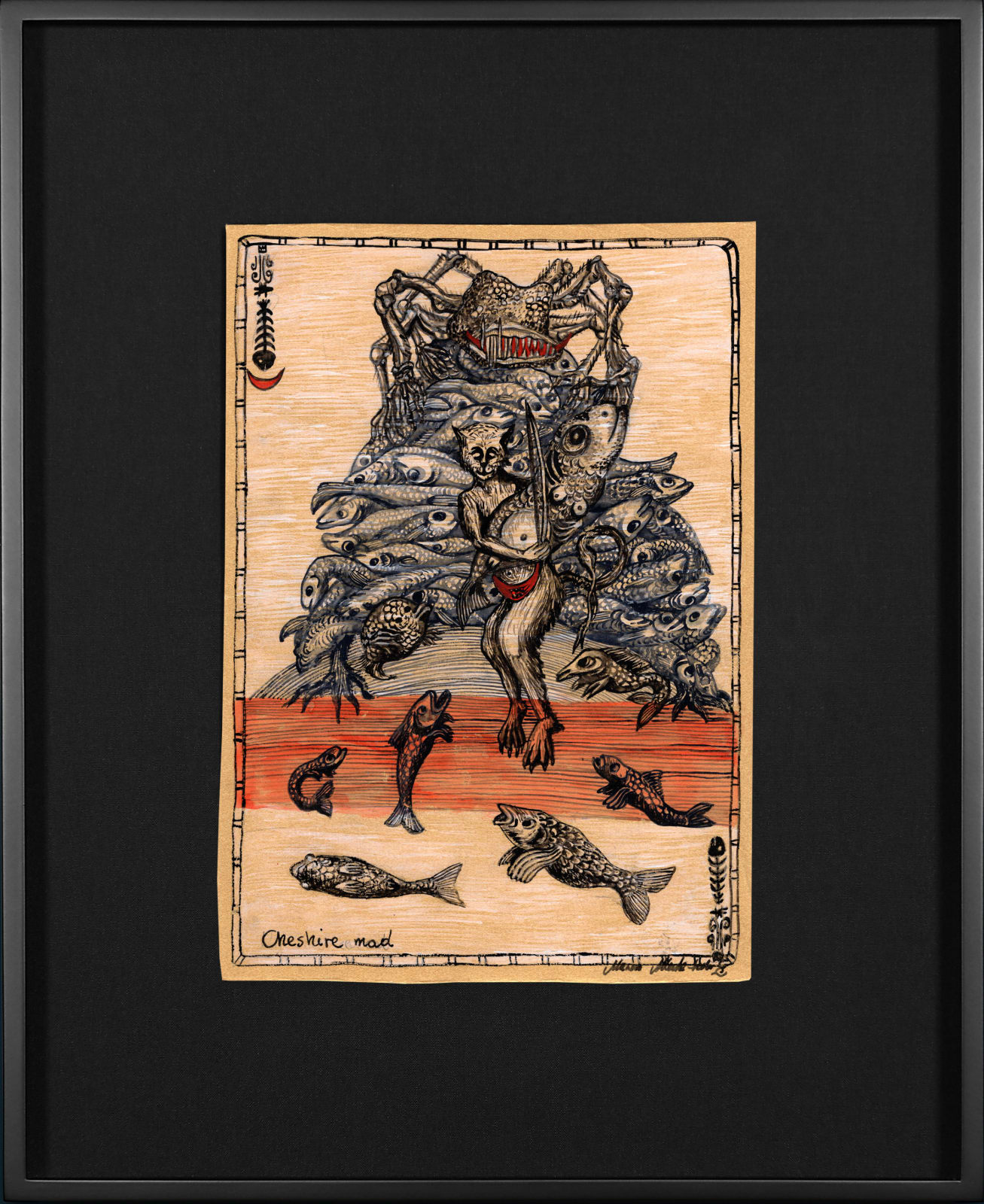 Marzena Ablewska-Lech, Pied Piper of Hamelin (Bestiary 15), 2016