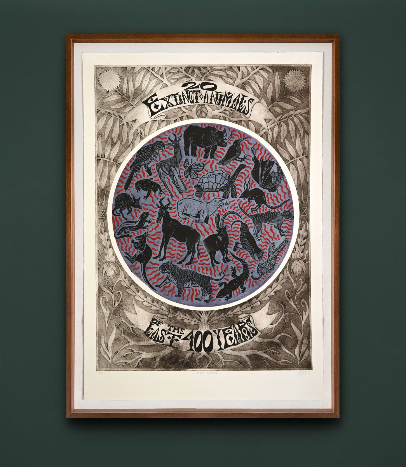 Alba Urquia, Twenty Extinct Animals 6, 2021