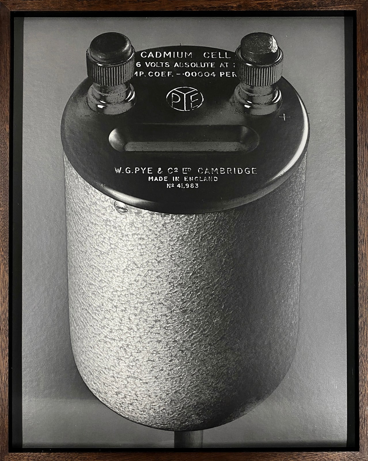 Sebastian Edge, Cadmium (Weston) standard cell, 2019