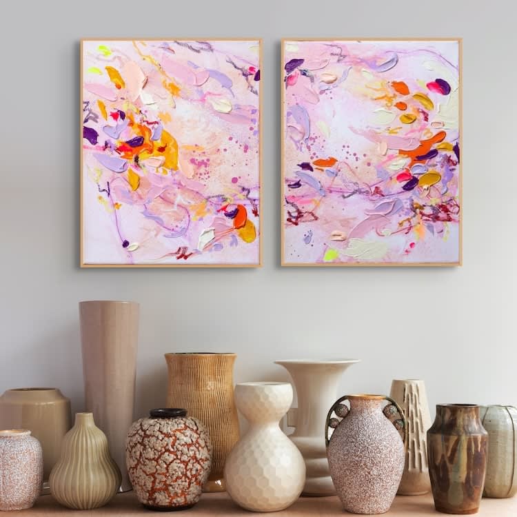 Jo Fitzgerald, Soft Rebellion (Diptych)