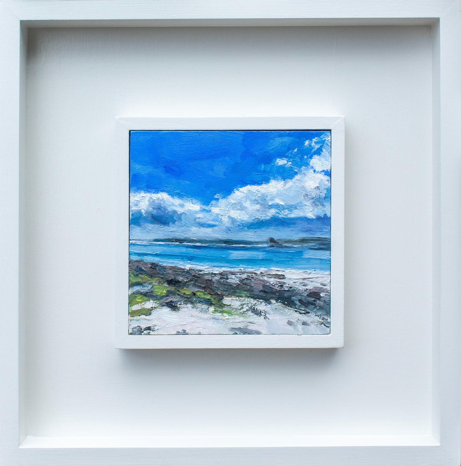 Andrew Field, Low Hanging Clouds Over Tresco, 2023
