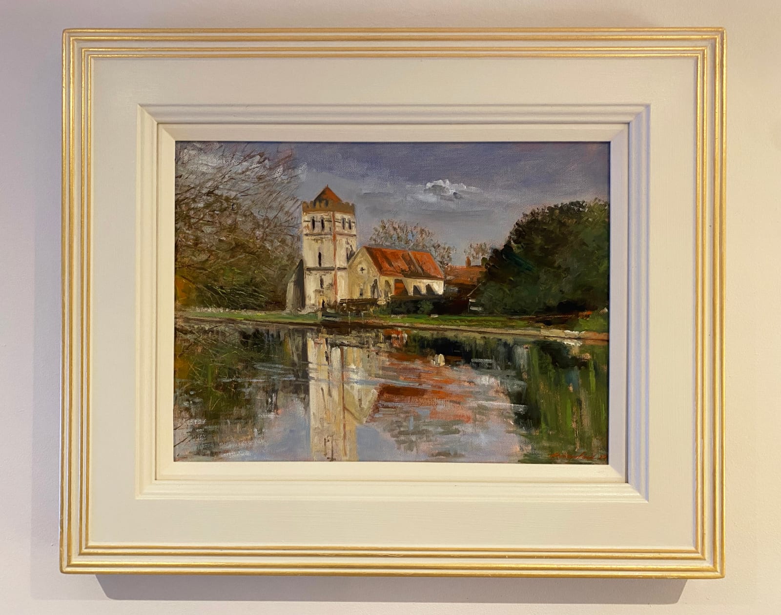 Andrew Field, All Saints Church Bisham, January Afternoon, 2024