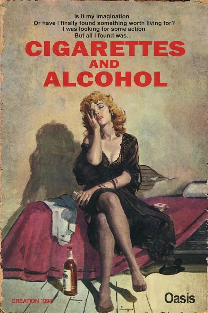 Linda Charles, Cigarettes And Alcohol Miniature, 2023