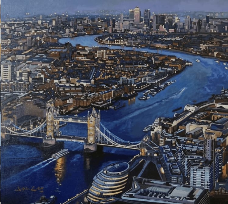 Stephen Collett, View from the Shard, 2023