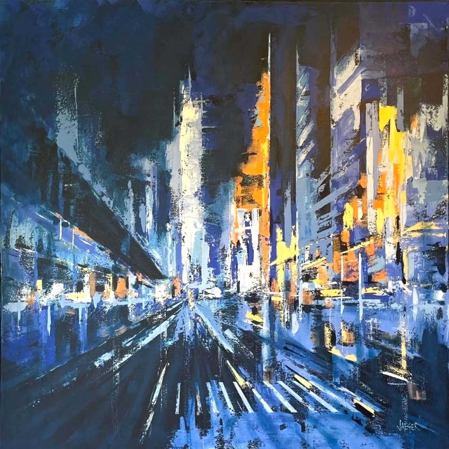 Patrick Jaeger, City Lights, 2022