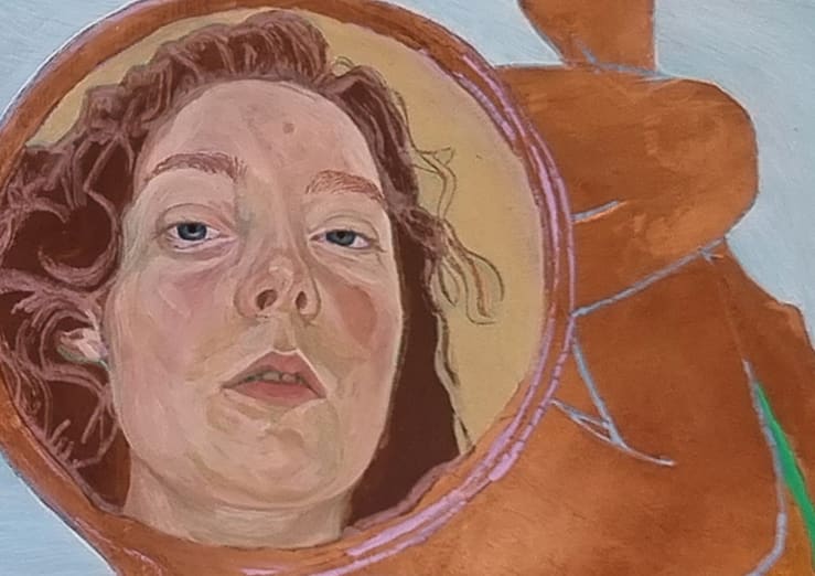 Natasha Walsh, Dear Brett (The Nude Room), 2022