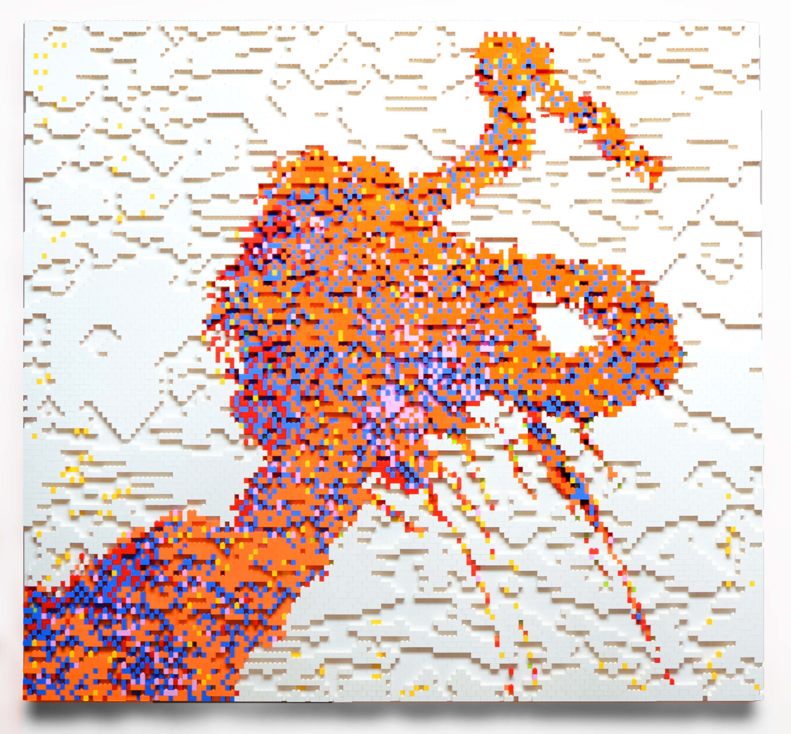 Claire Healy & Sean Cordeiro, T+85 White & Orange, 2014