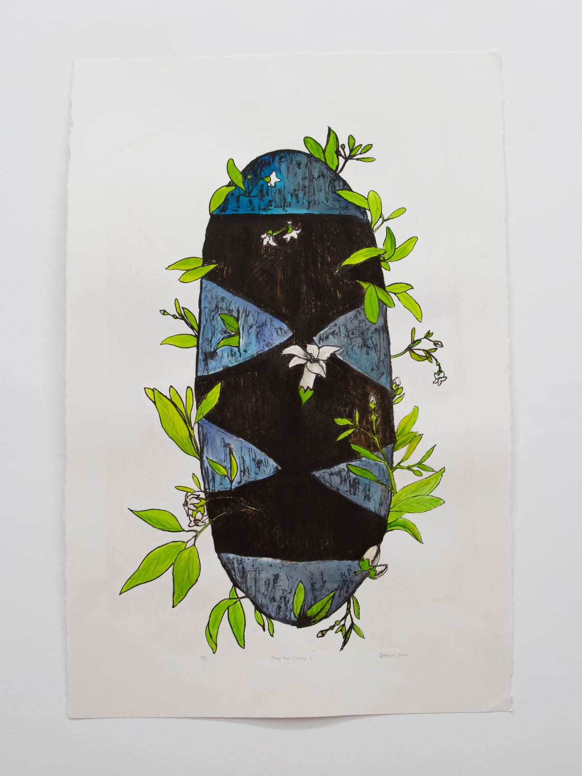 Dylan Mooney, Away From Country II (5), 2021