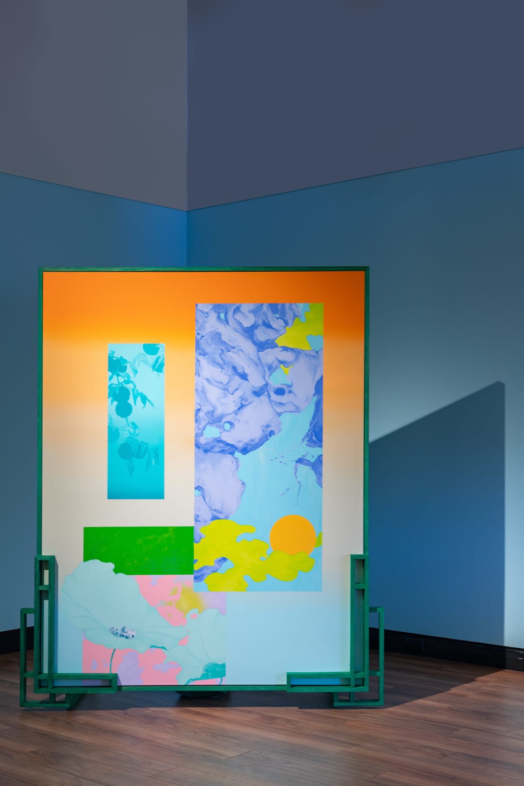 Louise Zhang, Water worn stories written in stone, 2025