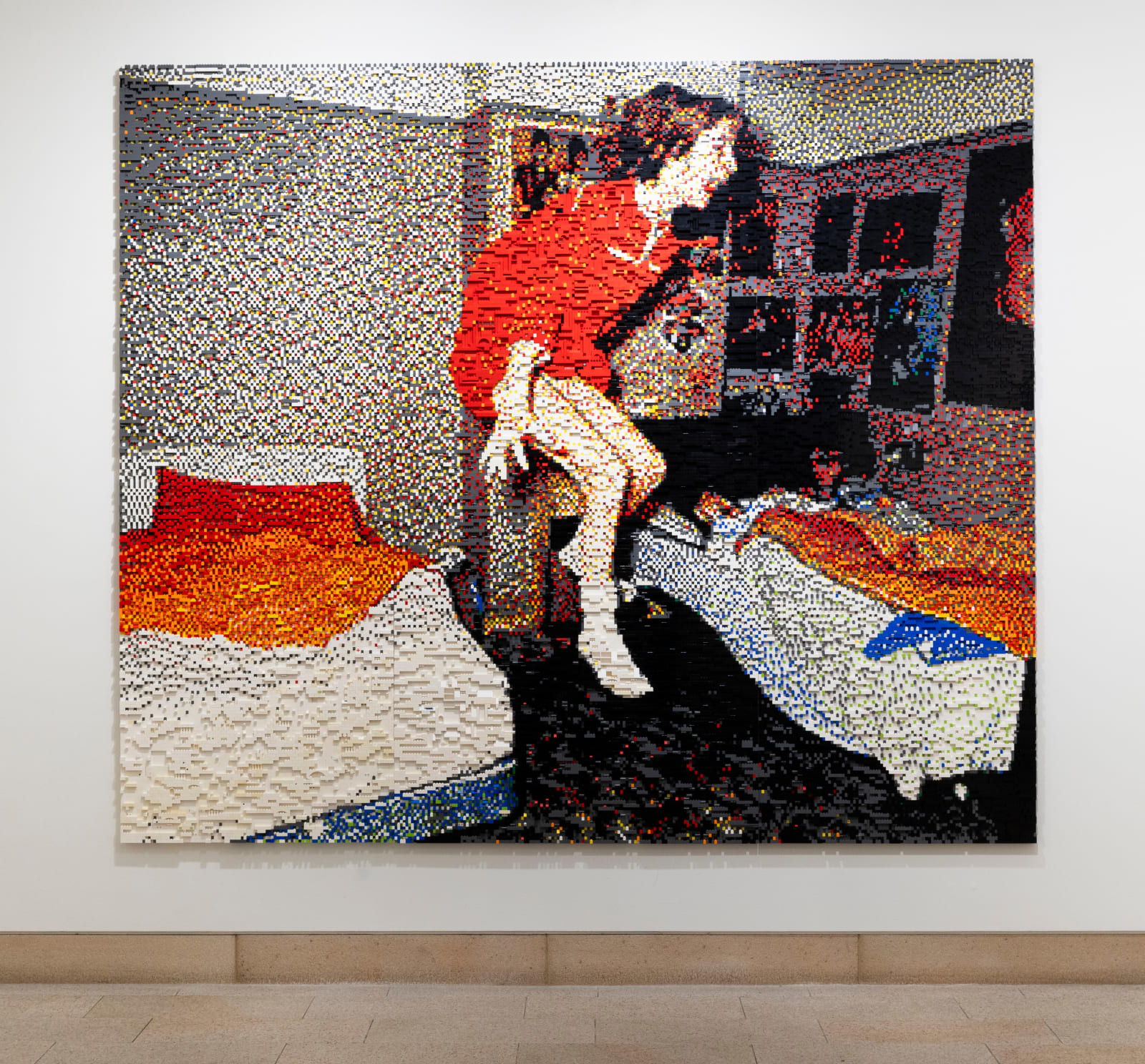 Claire Healy & Sean Cordeiro, Stepping on Lego, 2023