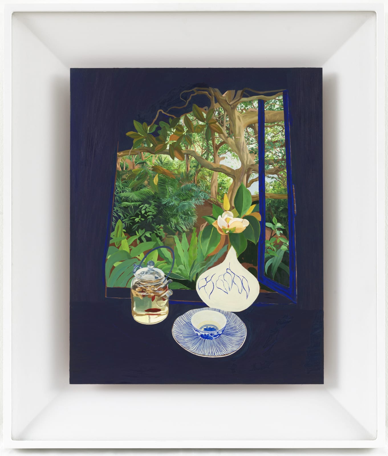 Natasha Walsh, chrysanthemum tea by the window, 2025