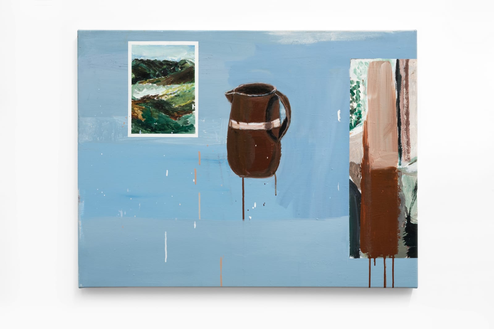 Sally Anderson, Olley’s jug with NF residency view south, 2025