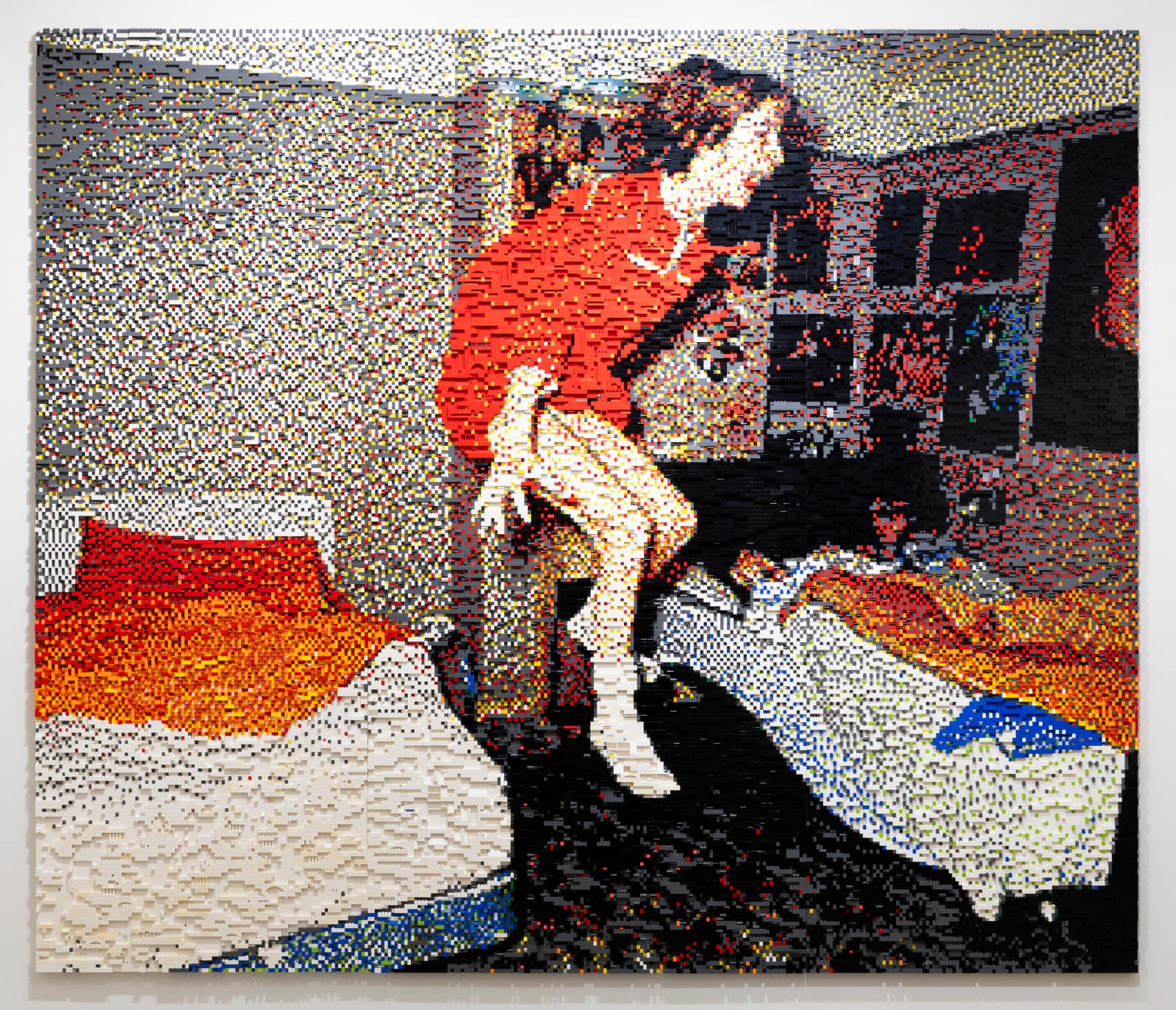 Claire Healy & Sean Cordeiro, Stepping on Lego, 2023