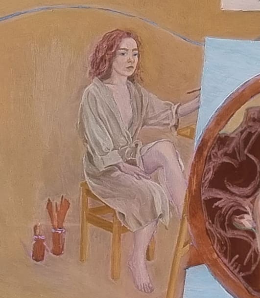 Natasha Walsh, Dear Brett (The Nude Room), 2022