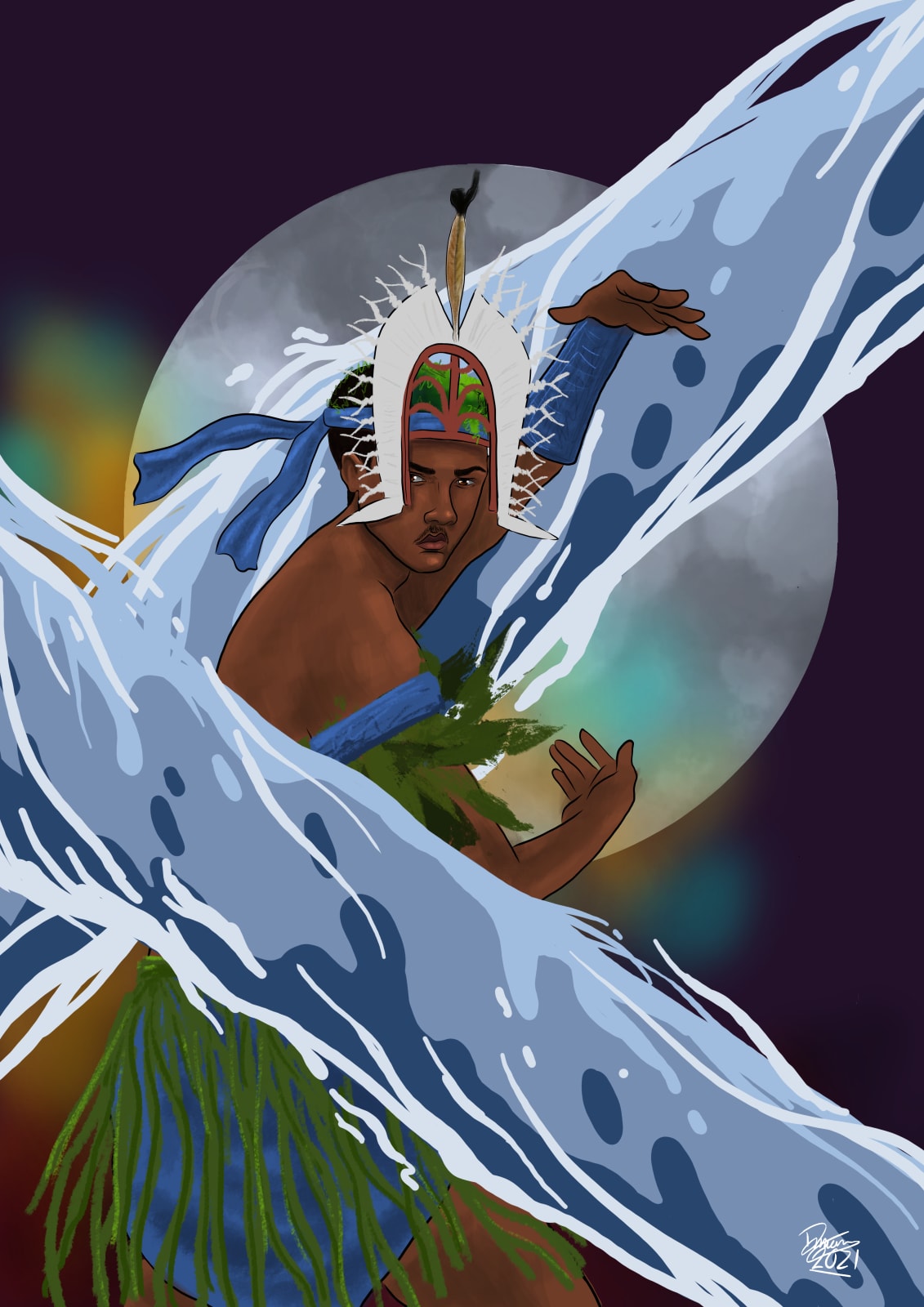 Dylan Mooney, Island Waterbender, 2021